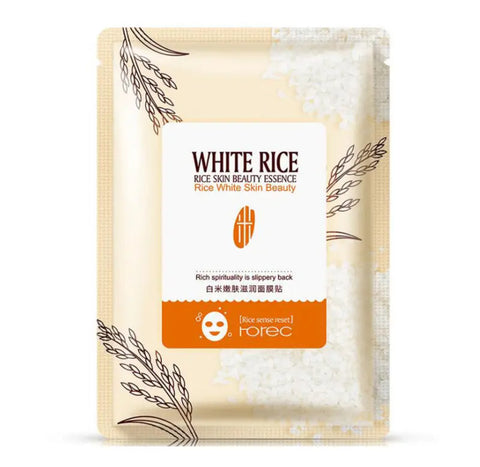 White Rice Face Sheet Masks – 30g